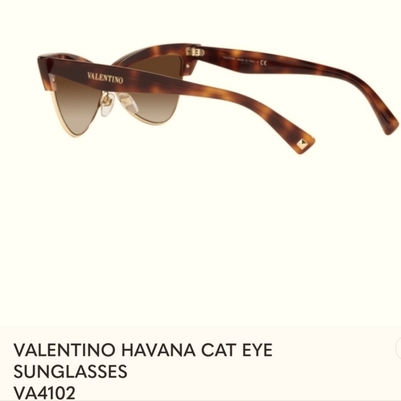 Valentino Cat Eye Sunglasses... NWOT - Picture 1 of 3